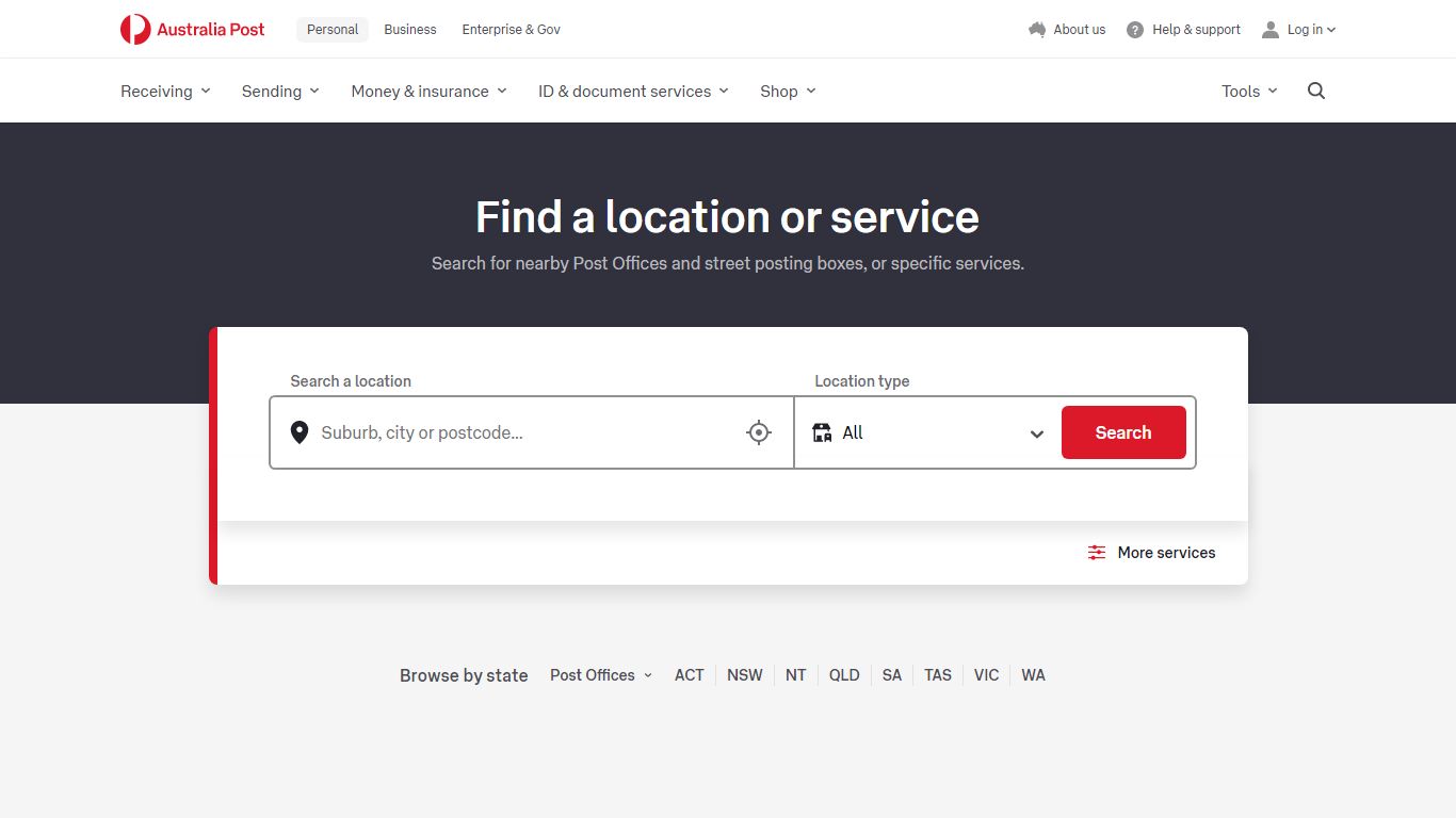 Post Office Locator - Australia Post